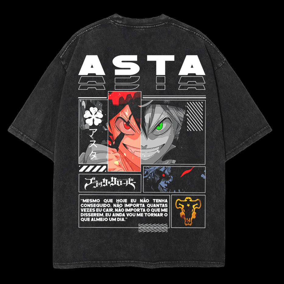 BLACK CLOVER "ASTA" Vintage Anime Tee [MMU] - Image 2